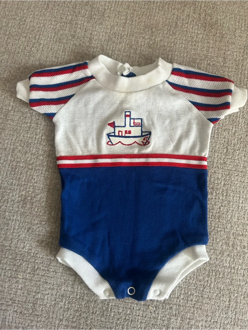 Set of Vintage Baby Boy Clothes